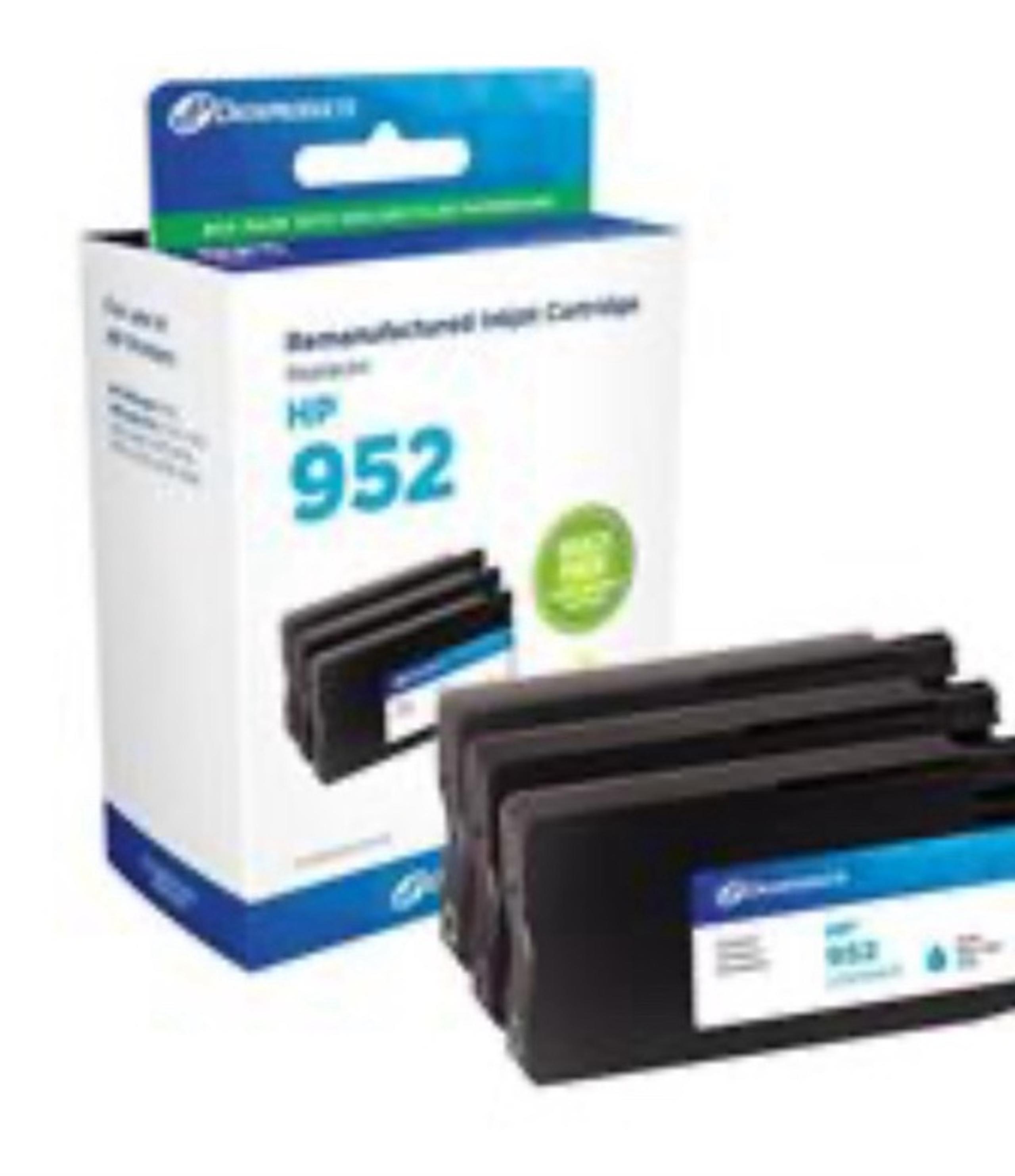 Dataproducts Remanufactured HP 952 Color Ink Cartridge 3-...
