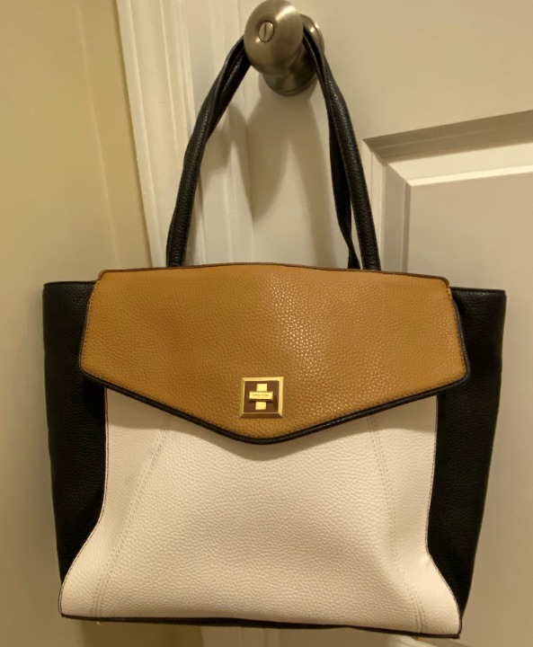 Authentic Anne Klein tri-color purse NWT