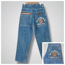 Southpole Micro Tech Extreme Gear Baggy Vintage 90s Denim Jeans Size 32x32