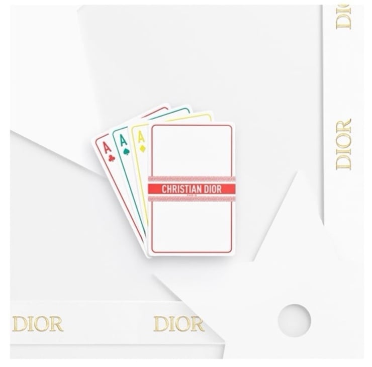 Dior playing cards rare limited edition sealed NEW