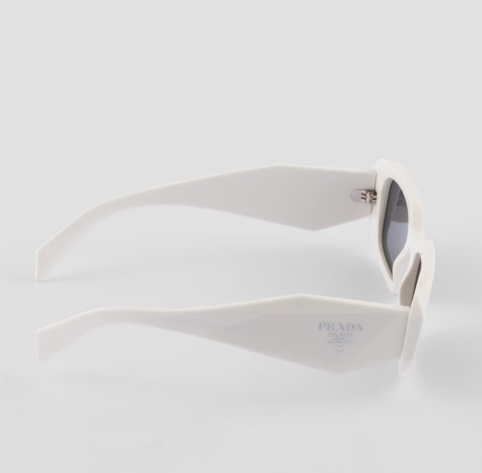 Prada White Sunglasses