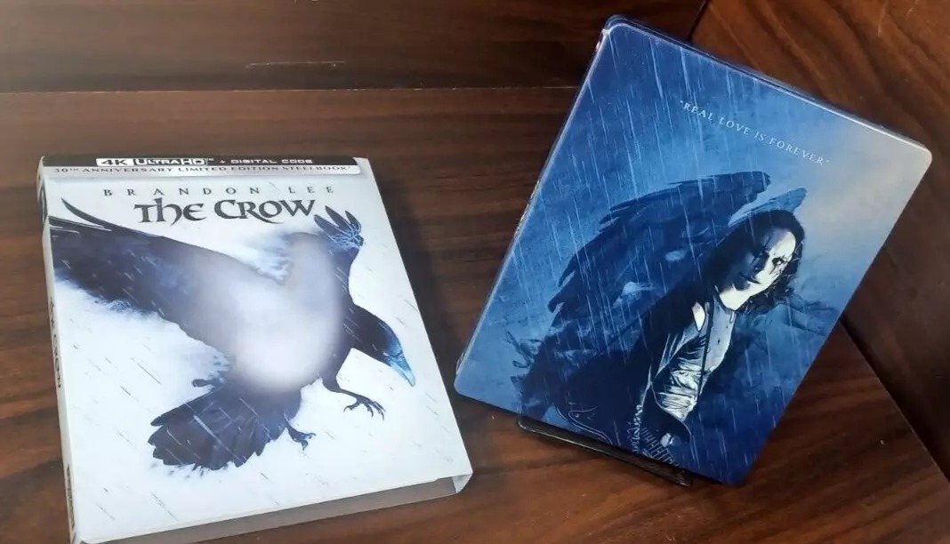 The Crow 1994 Steelbook (4KUHD-No Digital Code)-Free Box SHIPPING with Tracking