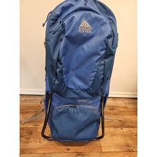 Kelty Kids Journey 2.0 Blue Kid Sit Stand Hiking Travel Backpack Blue Carrying