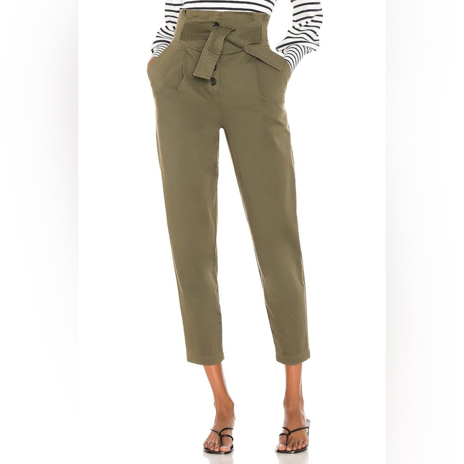 ALC Krew Pants in Oregano Green 0