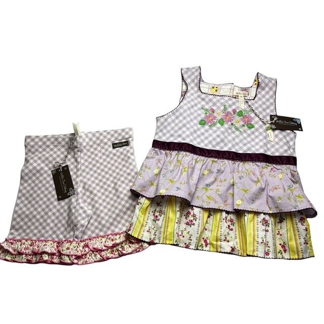 Matilda Jane Enchanted Garden Prudence Gingham Tunic Top