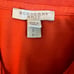 BURBERRY Brit Check placket polo shirt Orange US Small