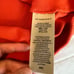 BURBERRY Brit Check placket polo shirt Orange US Small
