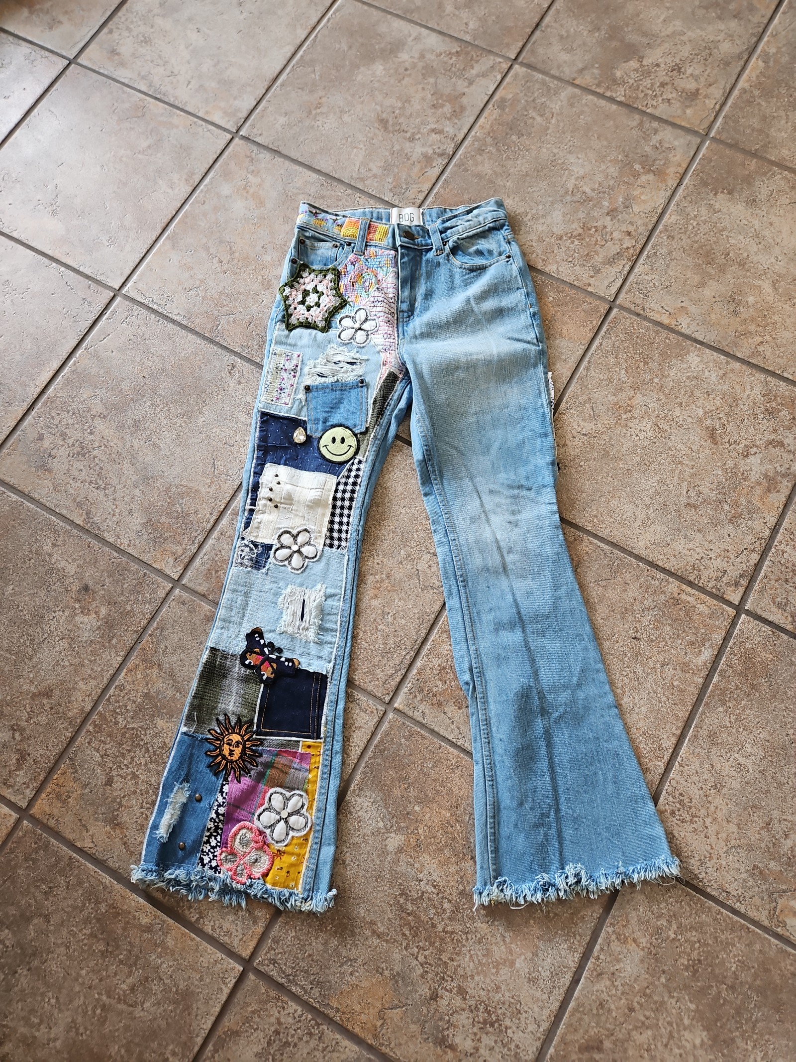 BDG jeans size 24 very cool design!