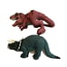 Vintage 1996 Jurassic Park Lost World Dinosaur Hand Puppets Set By Hasbro