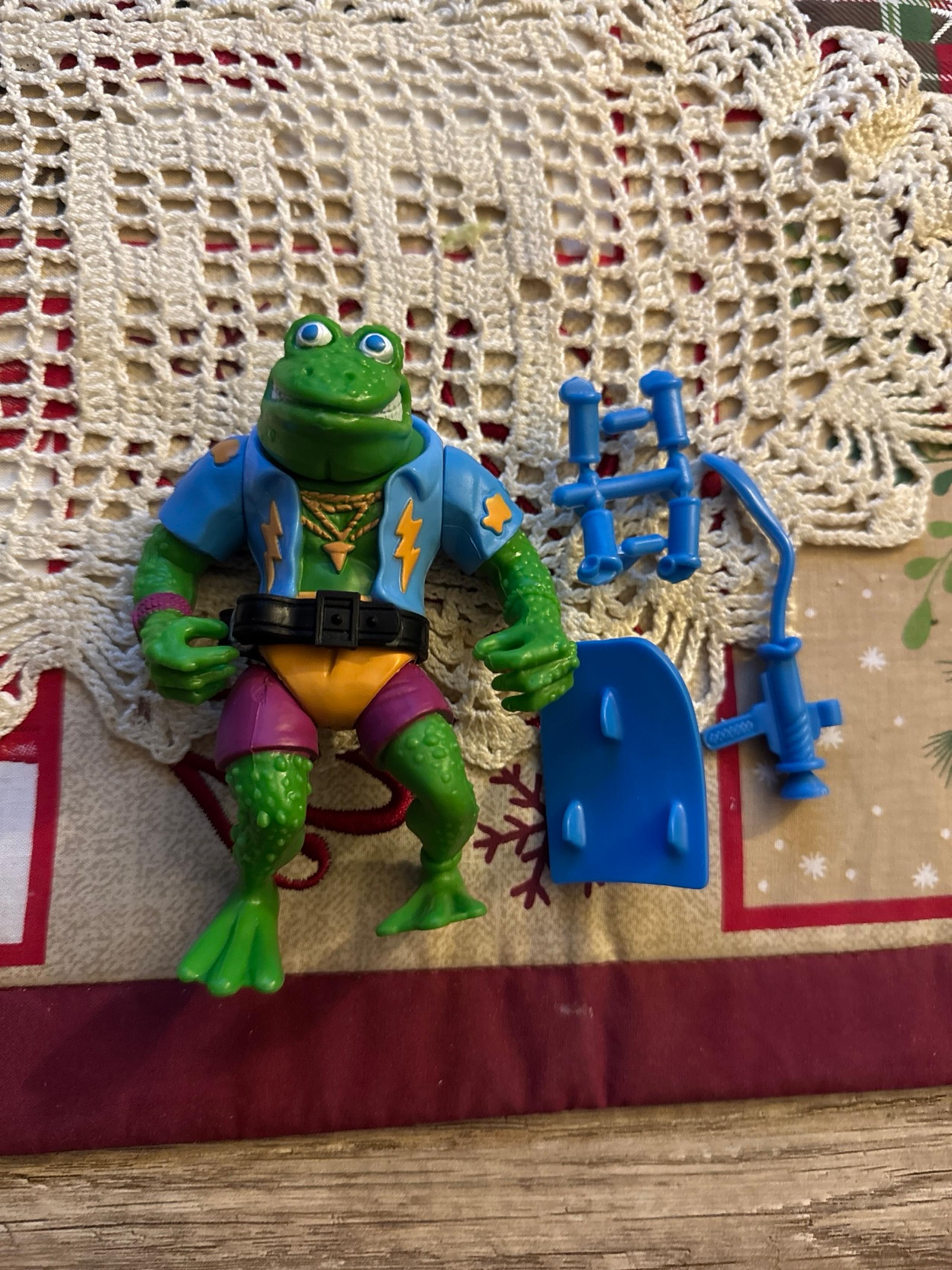 TMNT teenage mutant ninja turtles reissue genghis frog action figure playmates