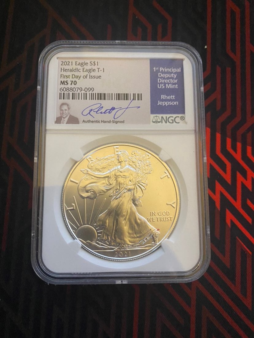 2021 Silver Eagle Business Strike Type 1