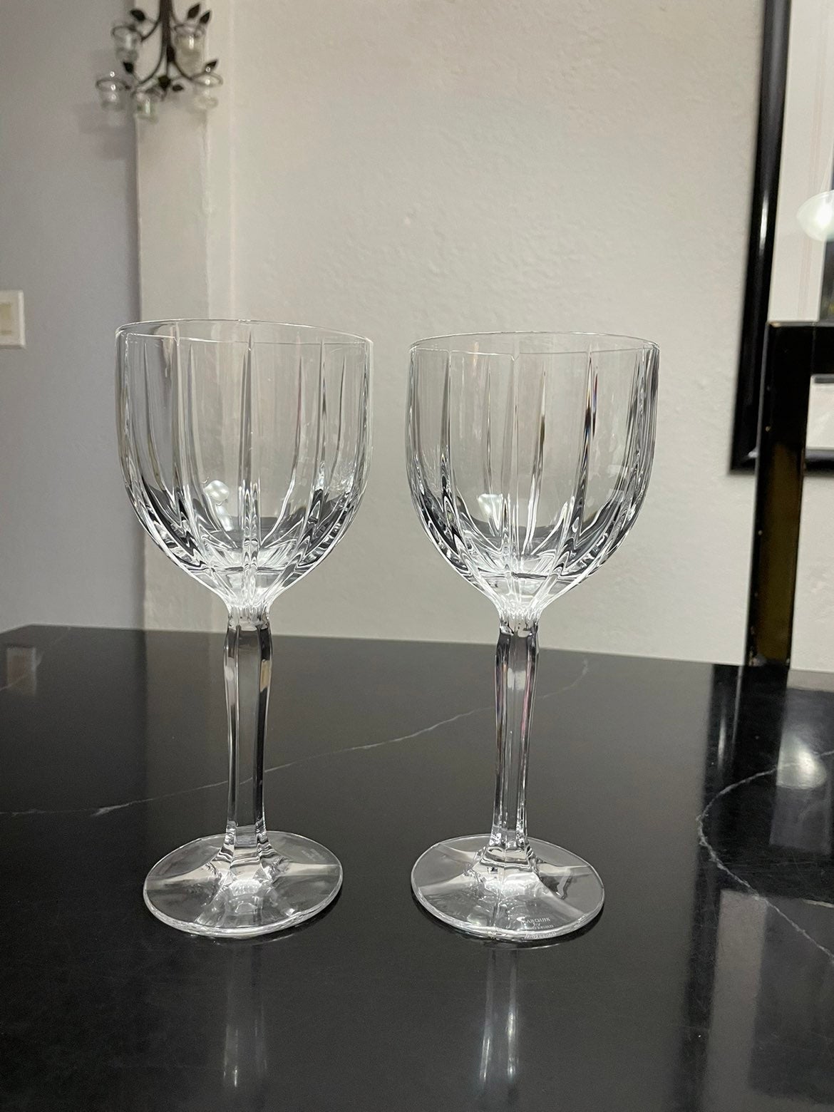 Waterford crystal wine glasses