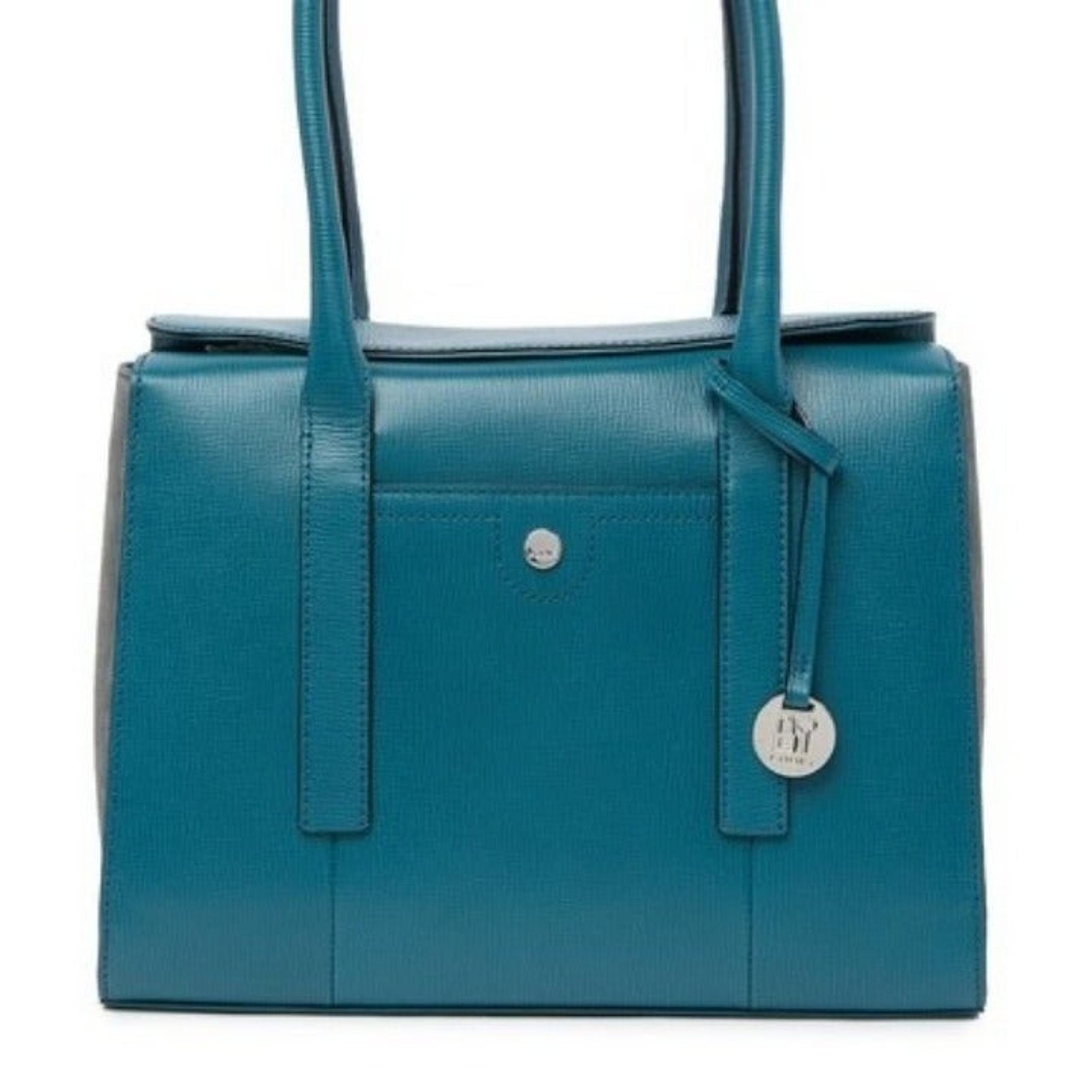 Lodis RFID Leather & Suede Shoulder Bag