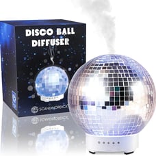 Disco Ball Diffuser Rotating 7 Color Night Light