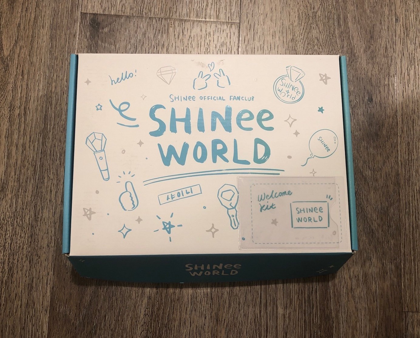 SHINEE welcome Official Fanclub Goods KIt full package