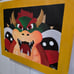 16x20 SUPER MARIO 64 BOWSER KOOPA PAINTING