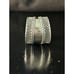 Vintage Ring Size 6.75 Silver 925 Bali Meditation Wide Woven Wave Rope Band