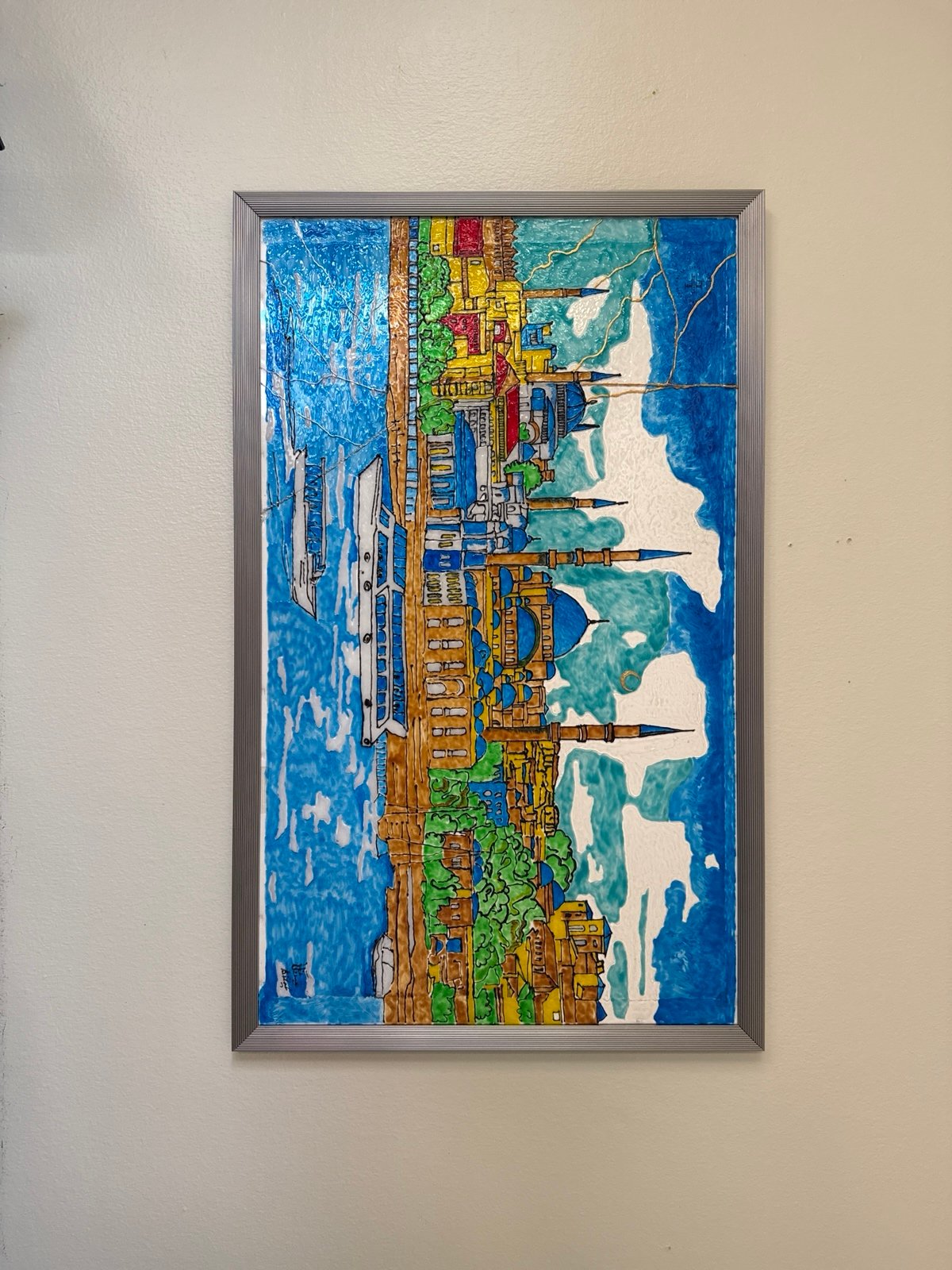 Glass painting
