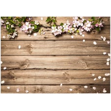 Rustic Wood Wedding Flowers Backdrop