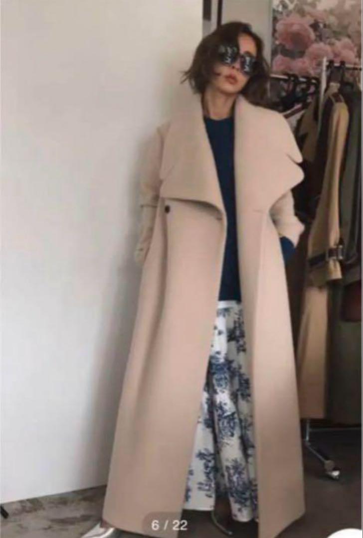 Ameri（アメリ）の「UNDRESSED DAMBO COLLAR LONG COAT