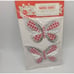 Deadstock 1960's Shiny Brite Butterfly Christmas Decorations Pack of Two