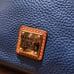 Dooney & Bourke Pebble Grain Letter Carrier Crossbody Midnight Blue