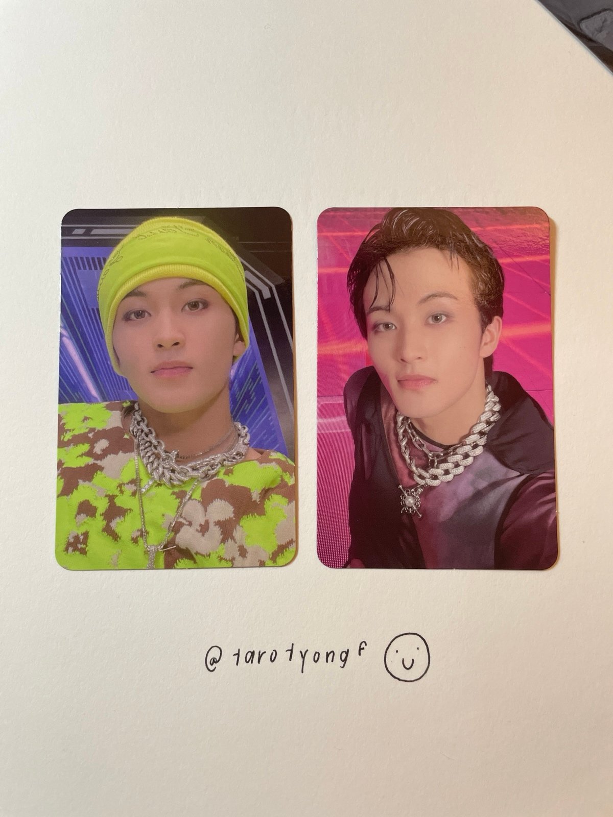 Mark NCT 127 2 Baddies Lucky Draw Photocard Set