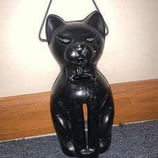 Vintage Cat Lantern