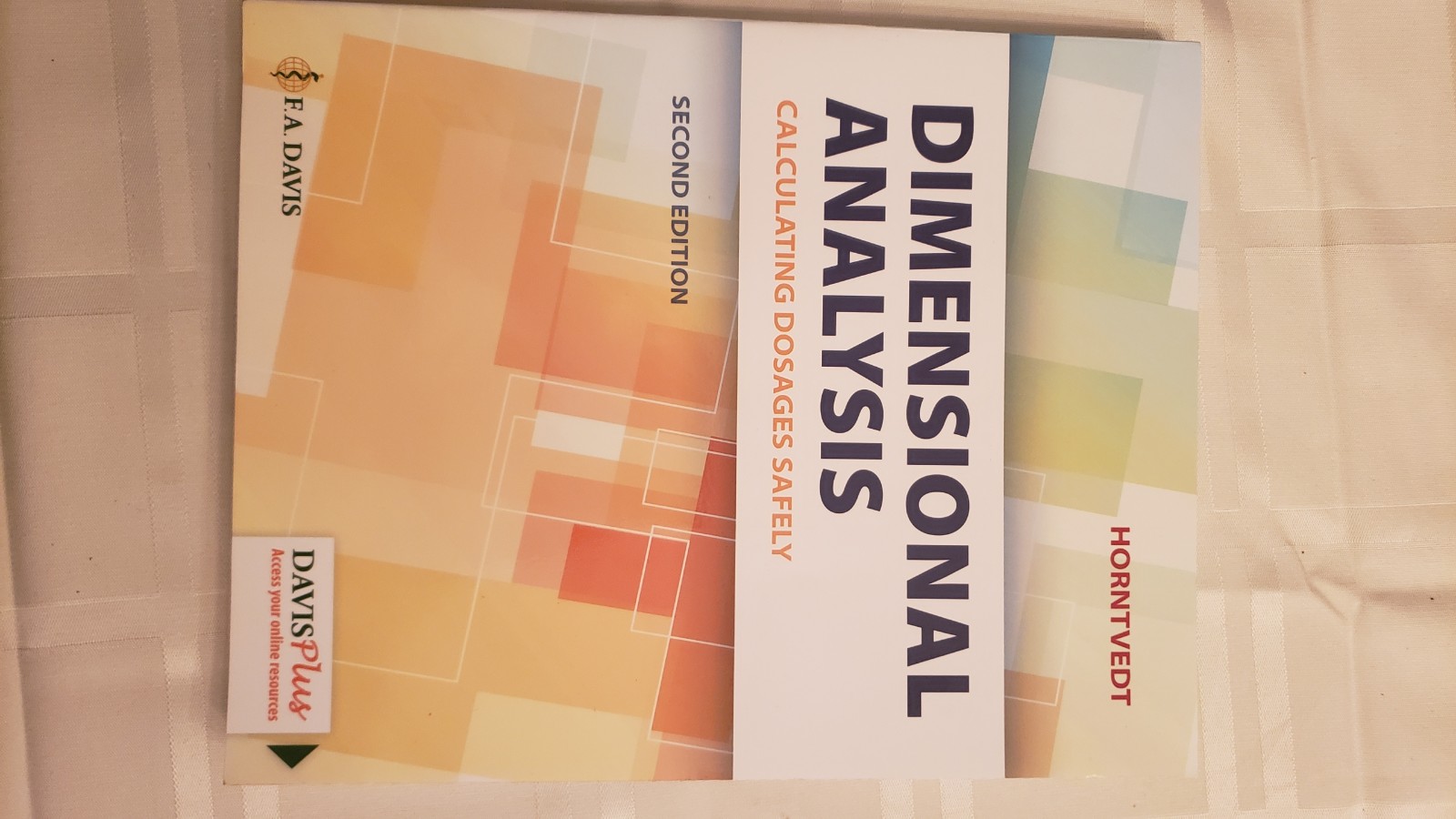 F.A Davis Dimensional analysis book