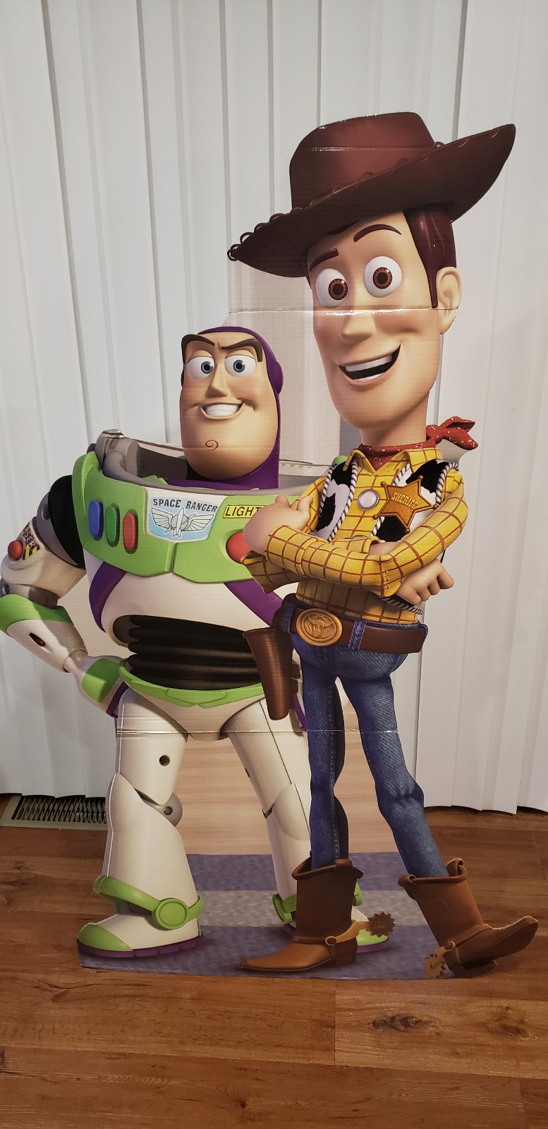 Toy Story Standees Woody Buzz Rex