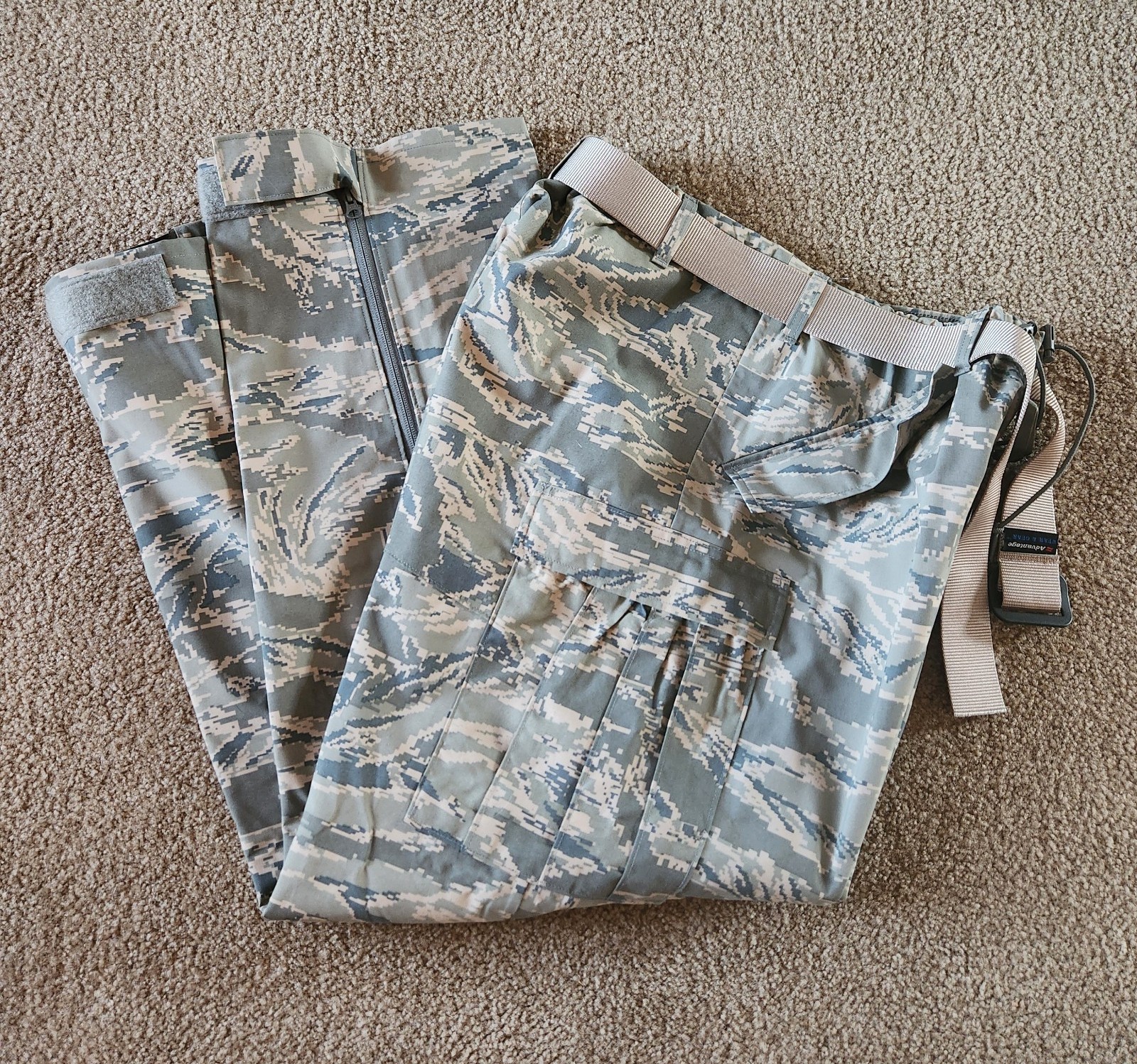Advantage Wear & Gear Military All Purpose Camoflage Trousers (Size Large Long)