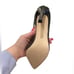 Good American Black Pointed Toe Pumps High Heels Stiletto PVC Women 8.5