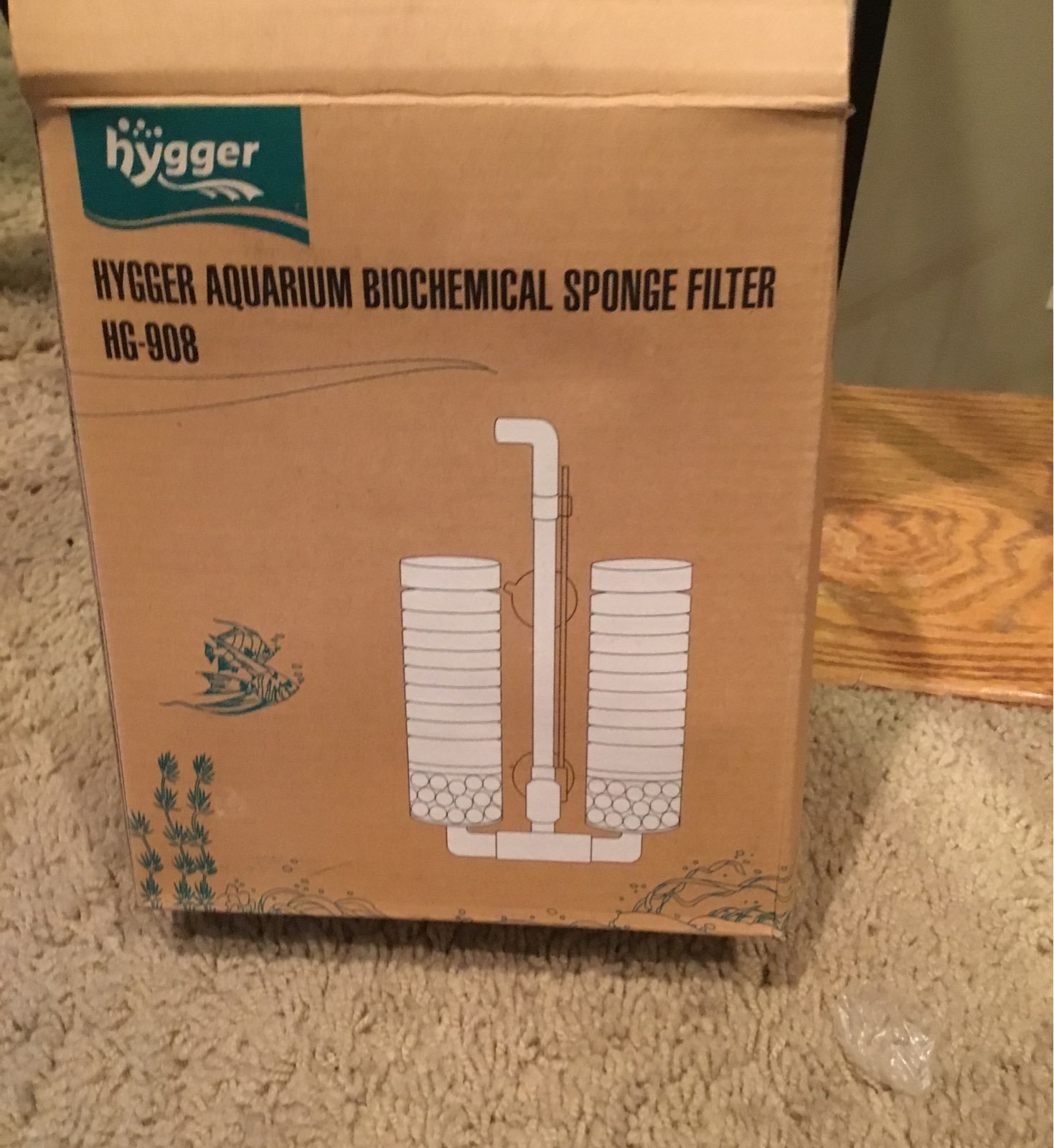 Hygger Aquarium Biochemical Sponge Filte