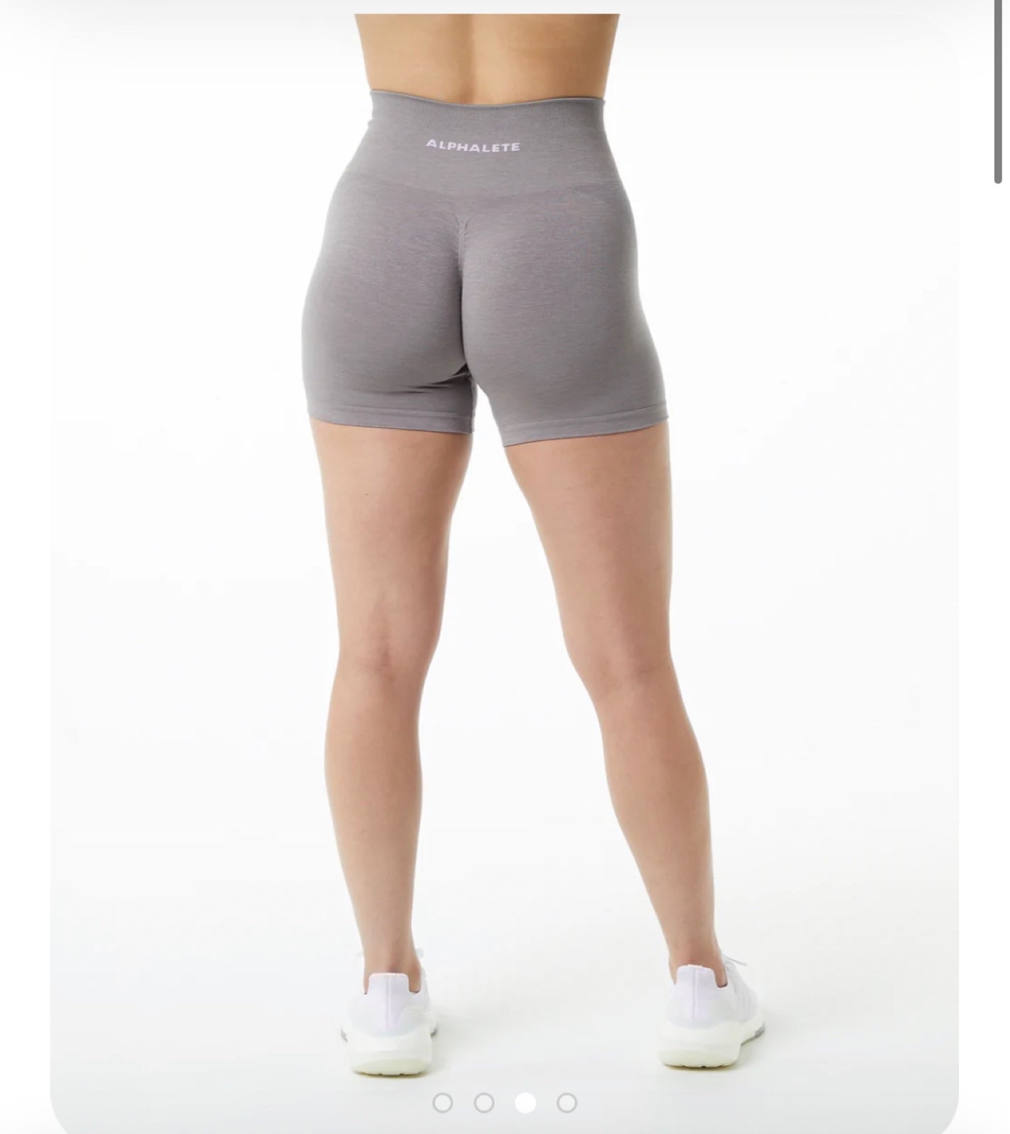 Alphalete Amplify 4.5in Shorts Storm Grey