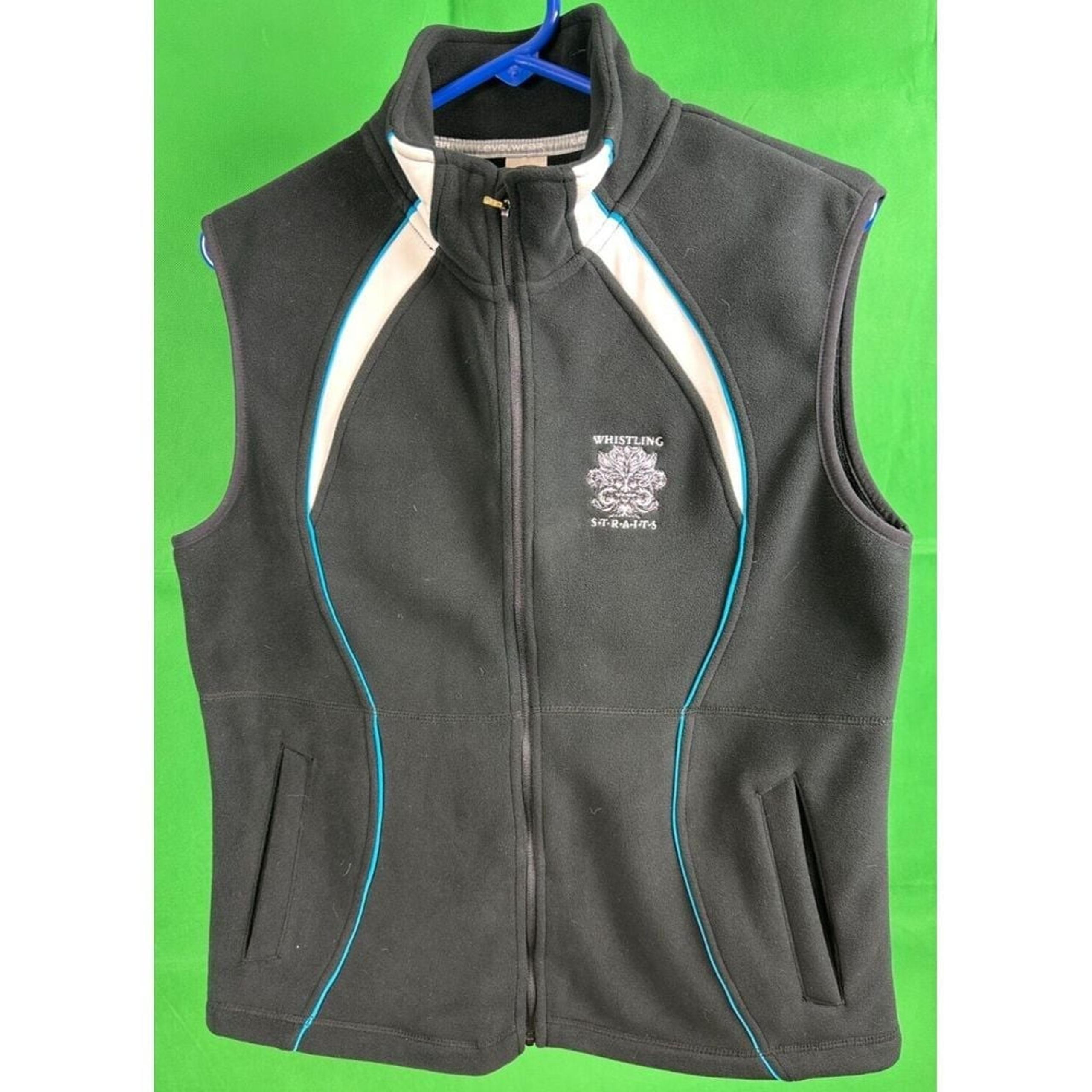 Level Wear ~Golf Vest ~Mens Fleece~ Whistling Straits Logo ~Size M