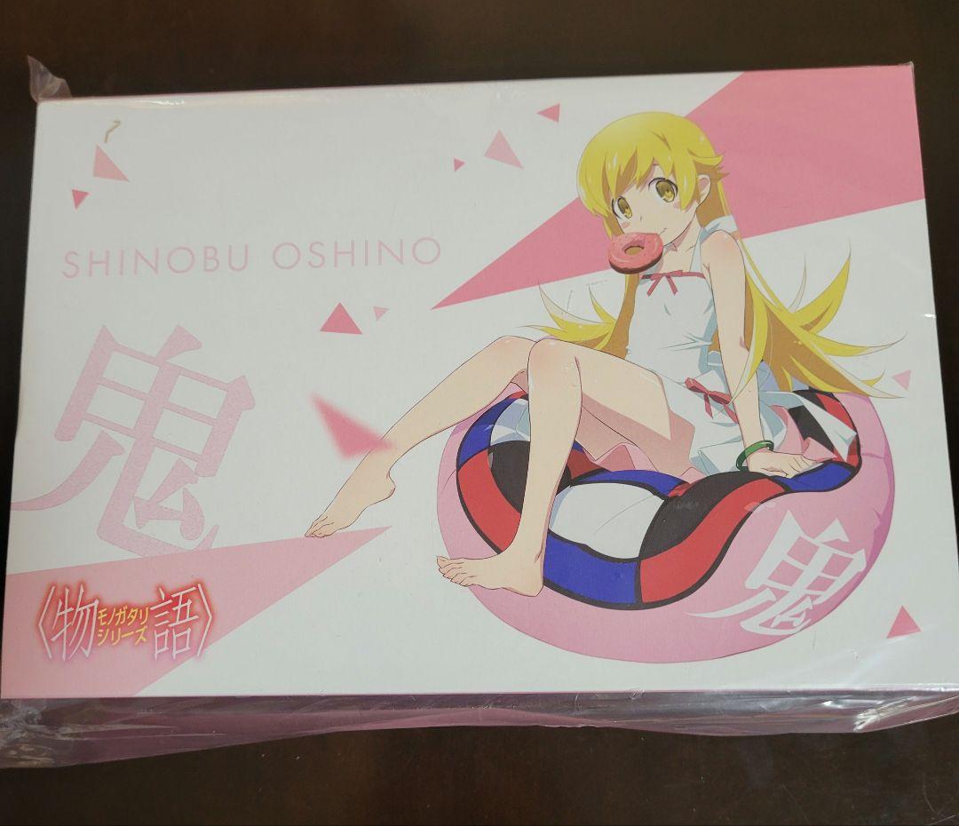 Brand new, unopened dart set, Monogatari Series, Oshino Shinobu ver., including a Darts Live card.