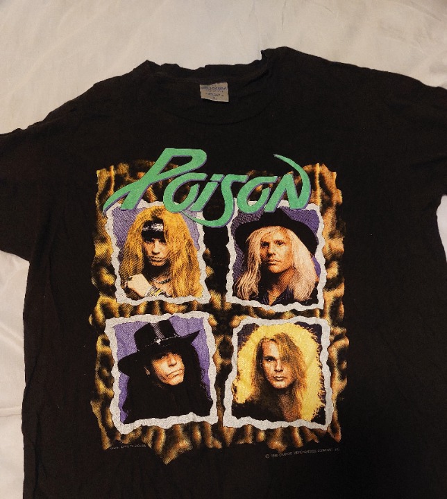 Poison Concert Shirt - Flesh and Blood World Tour