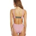 Speedo Stripe Logo One Piece Swimsuit