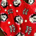 Betty boop womens plus pajama pants red polka dot new Sz M