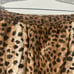 Vintage Adolfo Saks Fifth Ave Faux Fur Cheetah Print Skirt Size Medium Mob Wife