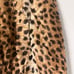 Vintage Adolfo Saks Fifth Ave Faux Fur Cheetah Print Skirt Size Medium Mob Wife