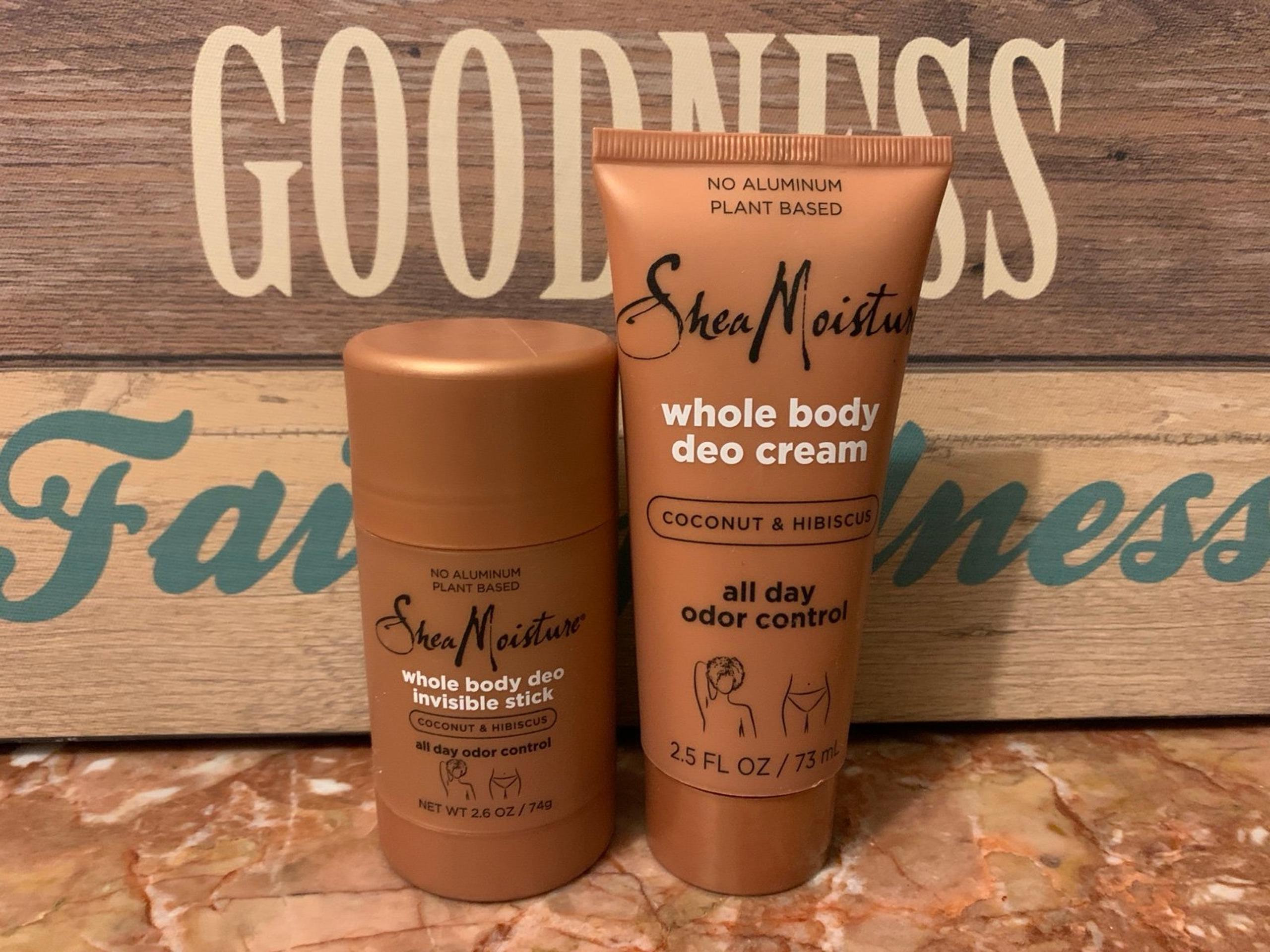 Shea Moisture Whole Body Deodorant Duo
