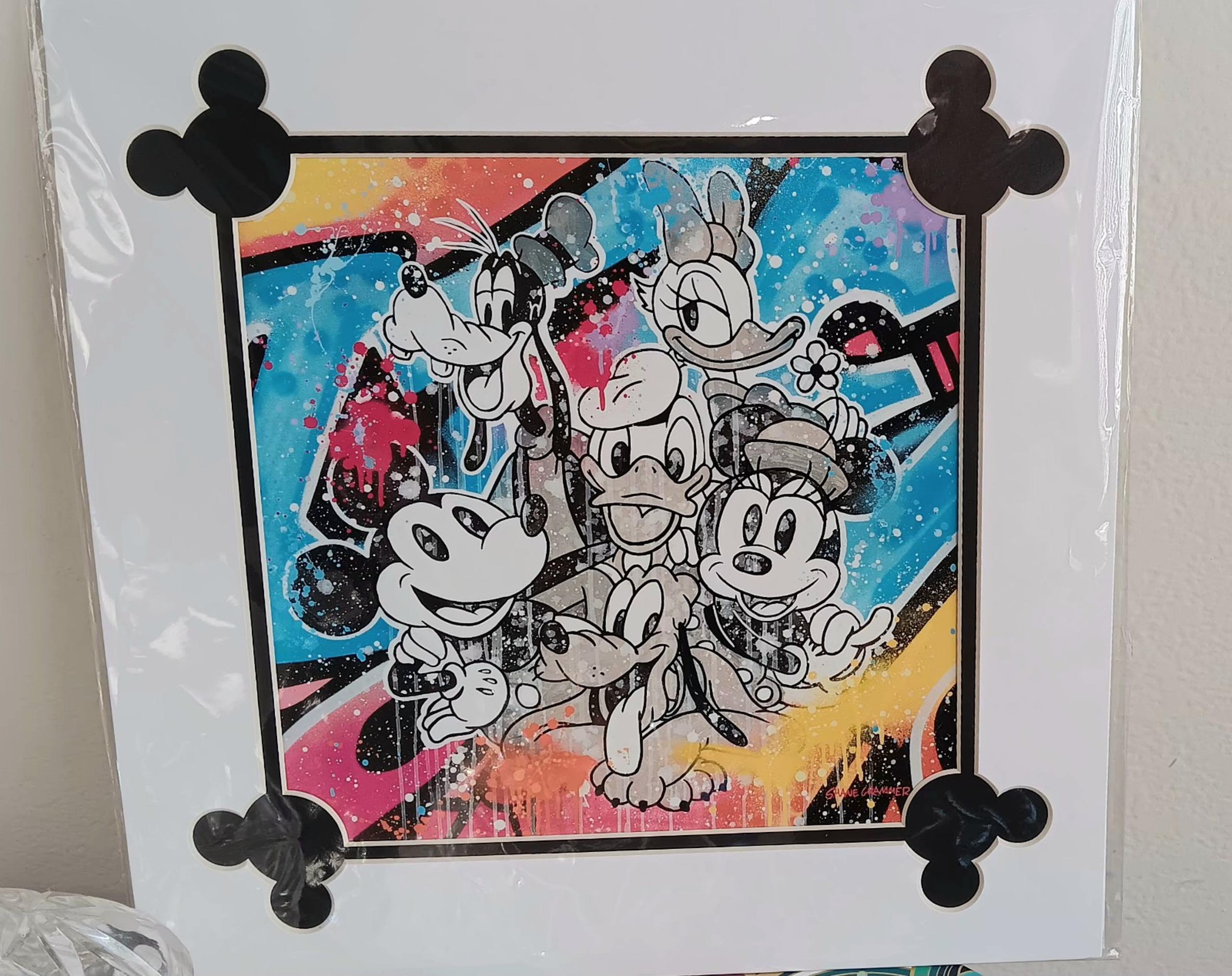 Disney Character Art Print 14 x 14