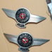 Harley Davidson Fuel Gas tank badges.