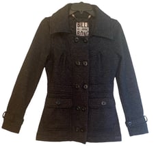 Billabong Womens Double Breasted BUTTON Peacoat Style JF10LMAD Size: Medium