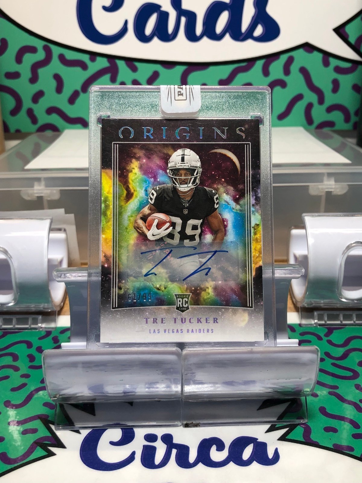 2023 Origins Football RC Tre Tucker Auto /99