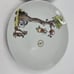 Disney Porcelain 10.5in Winnie the Pooh Dinner Plate Set of 2 AA02B49010