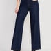 Old Navy High-Waisted Wow Wide-Leg Jeans in size 8 Tall, inseam 34 Dark Indigo