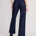Old Navy High-Waisted Wow Wide-Leg Jeans in size 8 Tall, inseam 34 Dark Indigo
