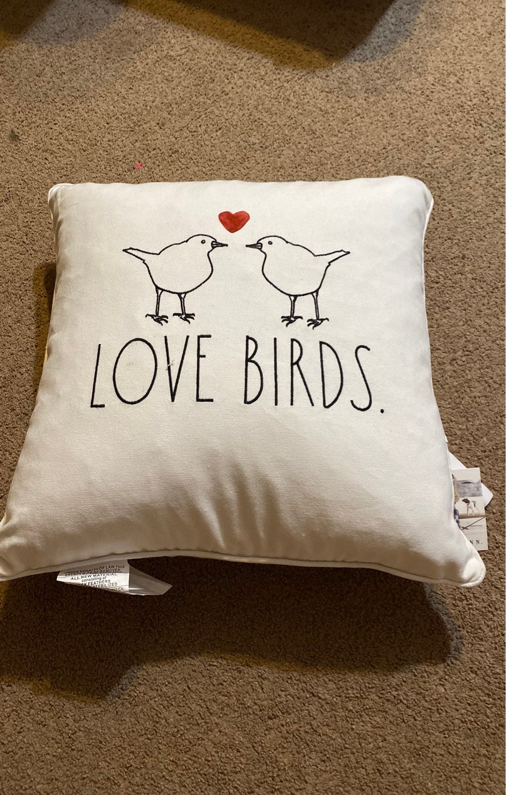 Rae dunn love birds